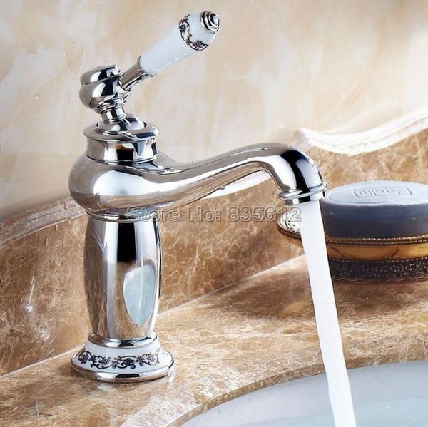 bathroom sink faucets contemporary polished chrome basin faucet / ceramic handle vessel mixer tap single hole deck mounted wnf505
bathroom sink faucets contemporary polished chrome basin faucet / ceramic handle vessel mixer tap single hole deck mounted wnf505
