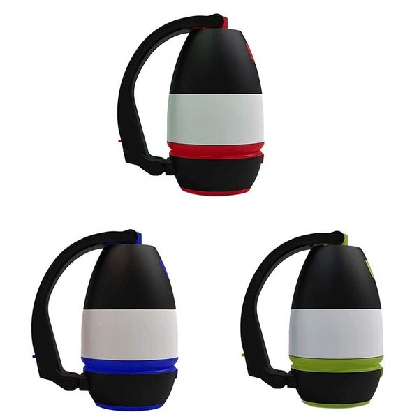 emergency lights led camping light 3 in 1 usb waterproof tent for hiking fishing
