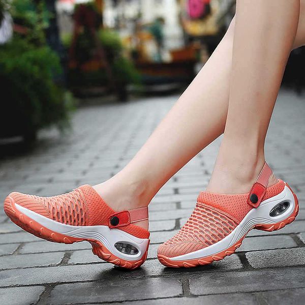 sandals women shoes casual increase cushion non-slip platform sandal breathable mesh outdoor walking sports slippers footwear, Black
sandals women shoes casual increase cushion non-slip platform sandal breathable mesh outdoor walking sports slippers footwear, Black