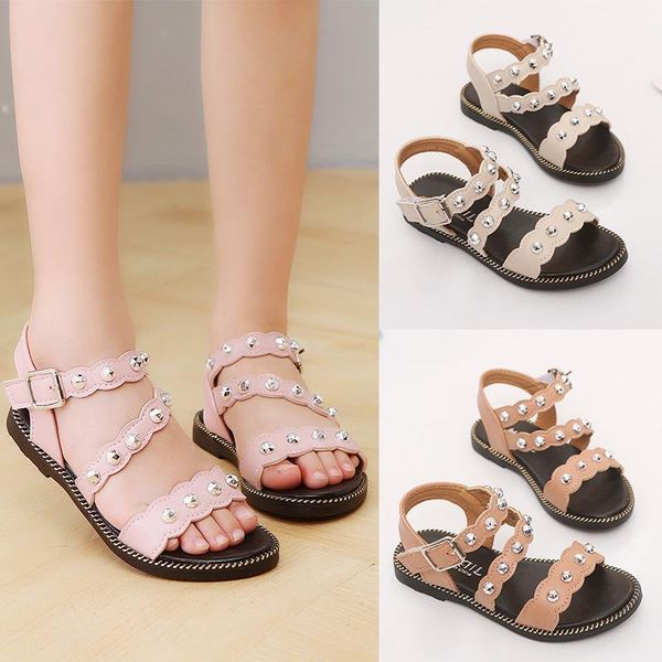 children sandals girl beach girls shoes toe non-slip rivet rome style student in will child fashion, Black;red
children sandals girl beach girls shoes toe non-slip rivet rome style student in will child fashion, Black;red