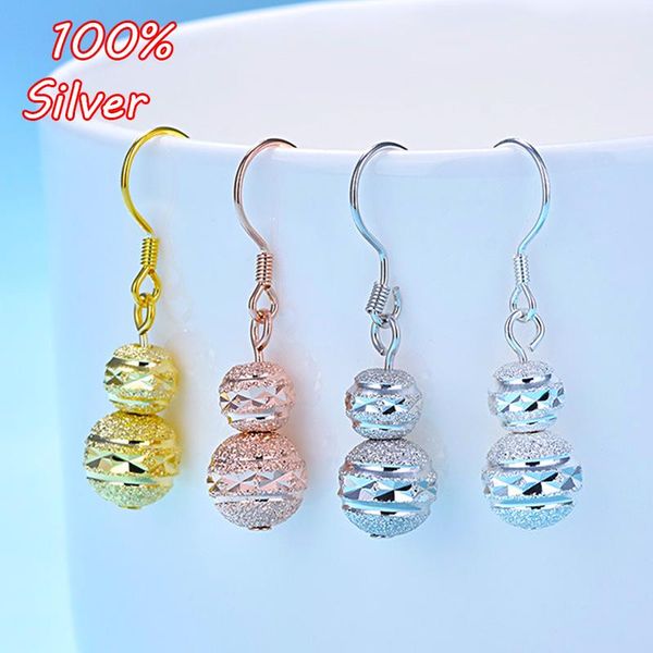 dangle & chandelier s925 silver color ear hook earrings ornament scrub beads woman girl glamour fashion holiday gift
dangle & chandelier s925 silver color ear hook earrings ornament scrub beads woman girl glamour fashion holiday gift