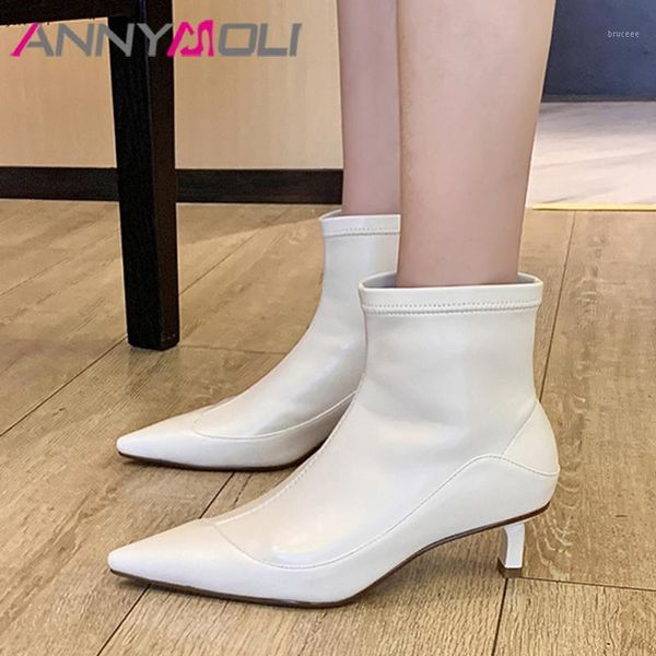 boots annymoli woman high heel ankle stiletto short pointed toe female shoes autumn winter white black size 411
boots annymoli woman high heel ankle stiletto short pointed toe female shoes autumn winter white black size 411