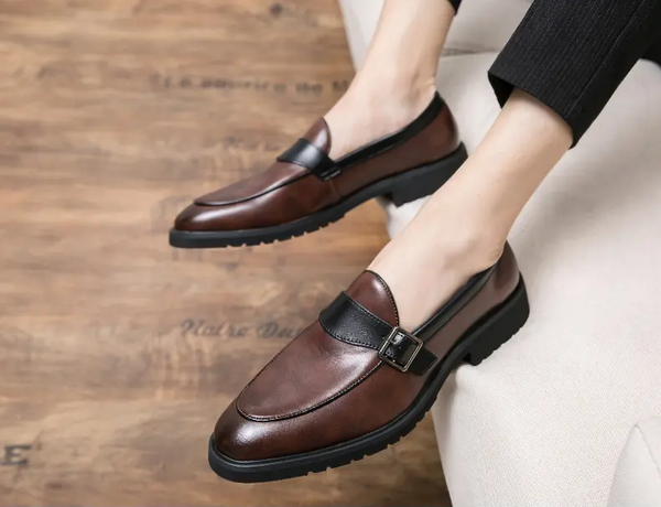 new men business dress shoes autumn are comfortable they all classic and versatile in english style dh001, Black
new men business dress shoes autumn are comfortable they all classic and versatile in english style dh001, Black