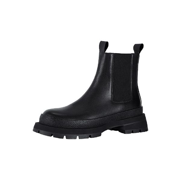 boots women's fashion -selling elegant solid color round toe thick heel ankle, Black
boots women's fashion -selling elegant solid color round toe thick heel ankle, Black
