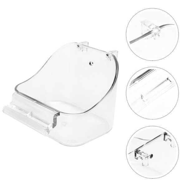 storage baskets 1pc pet bathing basin bird shower parrot food feeding container for cage
storage baskets 1pc pet bathing basin bird shower parrot food feeding container for cage