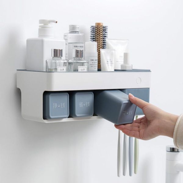 bathroom storage & organization perforation-wall-mounted toothbrush holder mouthwash cup wash set cosmetic wjb32504
bathroom storage & organization perforation-wall-mounted toothbrush holder mouthwash cup wash set cosmetic wjb32504