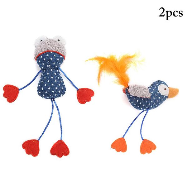 cat toys 2pcs/set multicolor frog bird toy cute car interactive pet plush artificial chew creative supplies
cat toys 2pcs/set multicolor frog bird toy cute car interactive pet plush artificial chew creative supplies