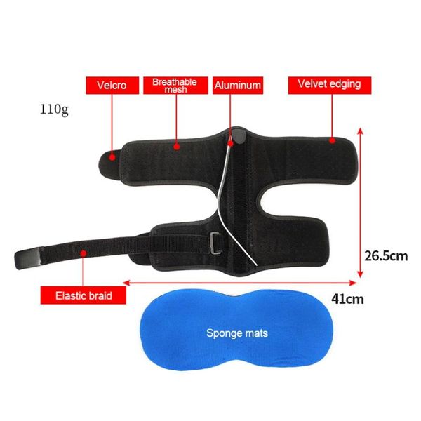 ankle support breathable comfortable adjustable brace plantar fasciitis splint stabilizer foot orthosis, Blue;black
ankle support breathable comfortable adjustable brace plantar fasciitis splint stabilizer foot orthosis, Blue;black