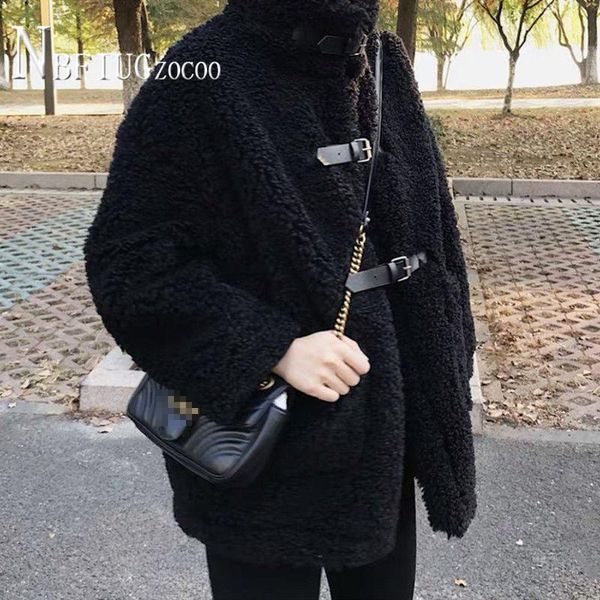 women's jackets winter warm soft faux fur jacket casual outerwear imitation lamb wool fake coats, Black;brown
women's jackets winter warm soft faux fur jacket casual outerwear imitation lamb wool fake coats, Black;brown