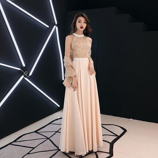 party dresses elegant evening dress 2021 fashion off the shoulder high neck shinning sequins prom a line formal, White;black
party dresses elegant evening dress 2021 fashion off the shoulder high neck shinning sequins prom a line formal, White;black