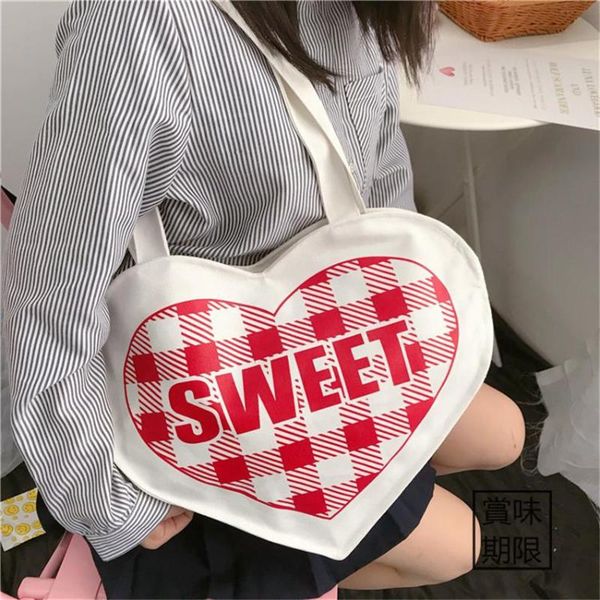 evening bags women kawaii heart handbags for school girls casual sweet lolita letter printed shoulder tote janpanese ins fashion bag
evening bags women kawaii heart handbags for school girls casual sweet lolita letter printed shoulder tote janpanese ins fashion bag