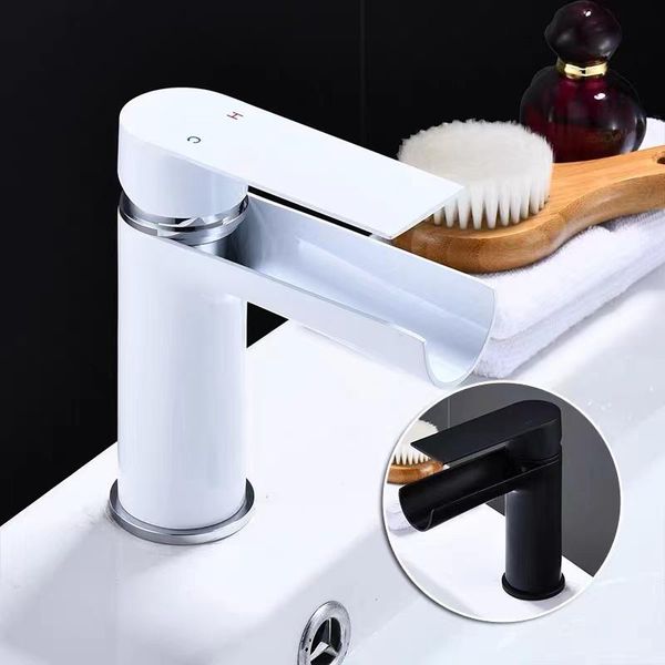 bathroom sink faucets black/chrome brass mixer basin faucet cold water single handle open tap waterfall taps torneira
bathroom sink faucets black/chrome brass mixer basin faucet cold water single handle open tap waterfall taps torneira