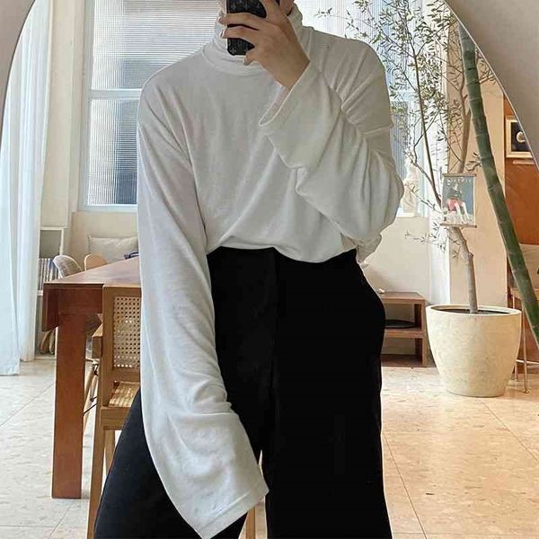 men's t-shirts korean high neck t-shirt fashion solid color cotton casual t shirt men streetwear loose autumn long-sleeved tshirt xdp4, White;black
men's t-shirts korean high neck t-shirt fashion solid color cotton casual t shirt men streetwear loose autumn long-sleeved tshirt xdp4, White;black