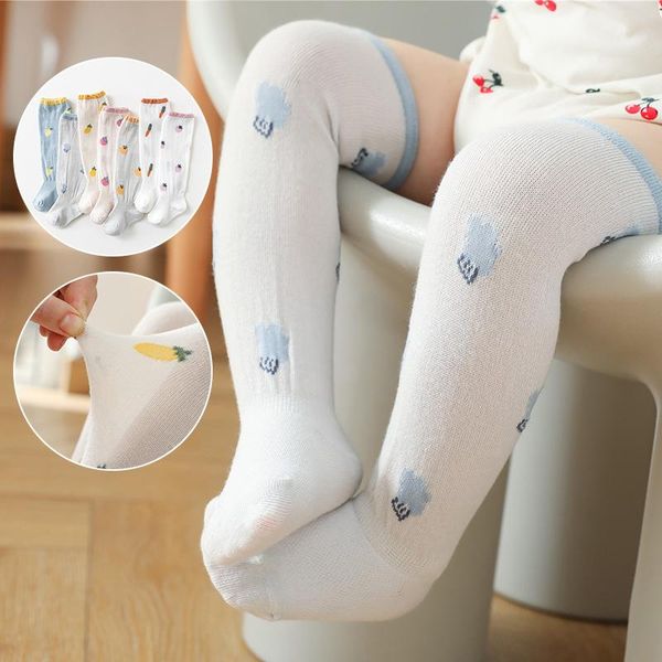 cartoon born baby socks fruit print summer mesh breathable girls boys knee high infant toddler long, Pink;yellow
cartoon born baby socks fruit print summer mesh breathable girls boys knee high infant toddler long, Pink;yellow