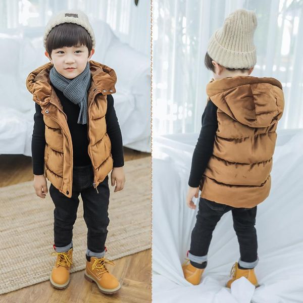 winter kids boys girls waistcoat vest hooded jackets baby thicken keep warm outerwear coats children clothes, Camo
winter kids boys girls waistcoat vest hooded jackets baby thicken keep warm outerwear coats children clothes, Camo