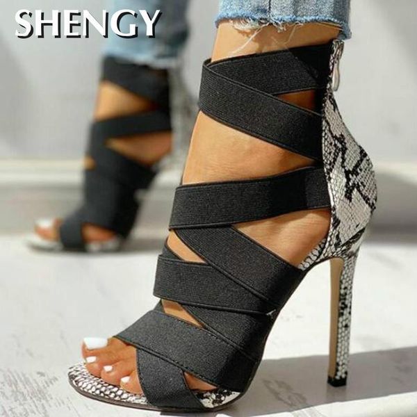 dress shoes shengy women pumps high heels fashion summer sandals bandage ladies patchwork 11cm snake casual, Black
dress shoes shengy women pumps high heels fashion summer sandals bandage ladies patchwork 11cm snake casual, Black