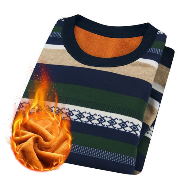 new autumn winter round neck warm et fce thickened middle-aged and elderly men's t-shirt backing long sve dad generation, White;black
new autumn winter round neck warm et fce thickened middle-aged and elderly men's t-shirt backing long sve dad generation, White;black