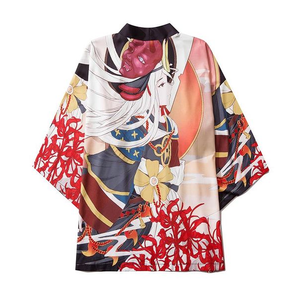 lovers men spring summer couple printed kimono cardigan japanese obi male yukata haori samurai traditional japan clothing ethnic, Red
lovers men spring summer couple printed kimono cardigan japanese obi male yukata haori samurai traditional japan clothing ethnic, Red