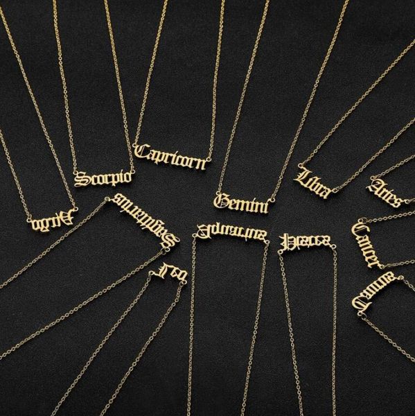 gold silver stainless steel star zodiac sign neckless 12 constellation english alphabet pendant necklace women gold chain necklace men jewel
gold silver stainless steel star zodiac sign neckless 12 constellation english alphabet pendant necklace women gold chain necklace men jewel