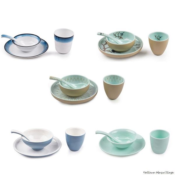 dishes & plates 4pcs/set plastic party tableware set porcelain breakfast spoon noodle bowl coffee mug cup for decoration
dishes & plates 4pcs/set plastic party tableware set porcelain breakfast spoon noodle bowl coffee mug cup for decoration