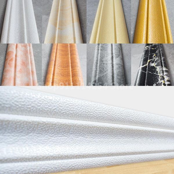 wallpapers 2.3m wall skirting border 3d pattern self adhesive waterproof sticker decor molding line mural
wallpapers 2.3m wall skirting border 3d pattern self adhesive waterproof sticker decor molding line mural