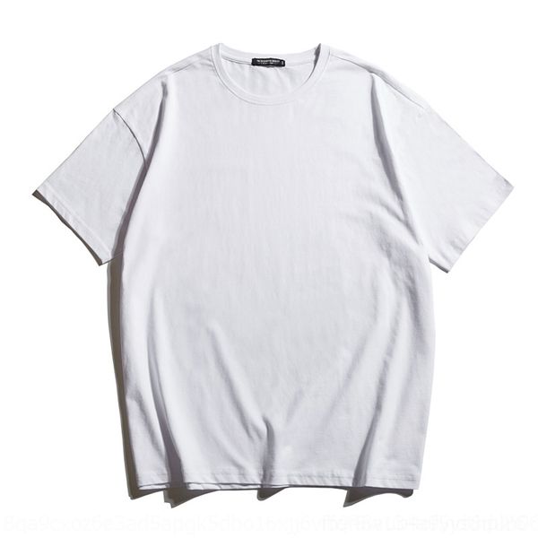 xry summer fashion large half women's sleeve loose drop shoulder short sleeve solid t-shirts) large men's t-shirt multicolor t1888, White;black
xry summer fashion large half women's sleeve loose drop shoulder short sleeve solid t-shirts) large men's t-shirt multicolor t1888, White;black