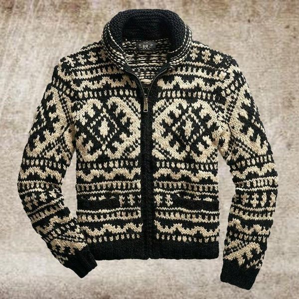 men's sweaters fashion clothing autumn and winter jacquard knitted jacket lapel collar long-sleeved sweater man coat, White;black
men's sweaters fashion clothing autumn and winter jacquard knitted jacket lapel collar long-sleeved sweater man coat, White;black
