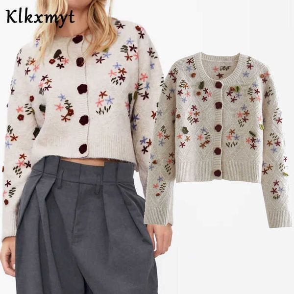 klkxmyt za women fashion crochet flowers cropped knitted cardigan sweater vintage long sleeve female outerwear chic 210527, White
klkxmyt za women fashion crochet flowers cropped knitted cardigan sweater vintage long sleeve female outerwear chic 210527, White
