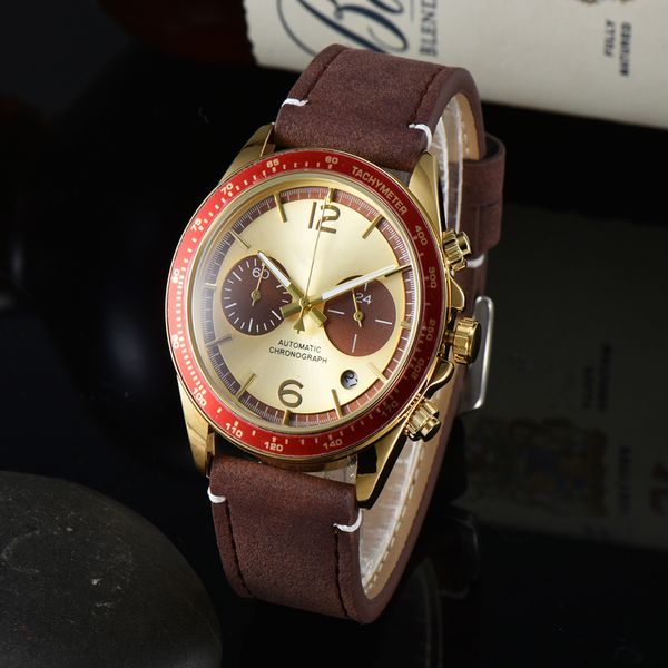 aaa luxury mens full function sports watches designer quartz military watch male clock items reloj de pulsera, Slivery;brown
aaa luxury mens full function sports watches designer quartz military watch male clock items reloj de pulsera, Slivery;brown