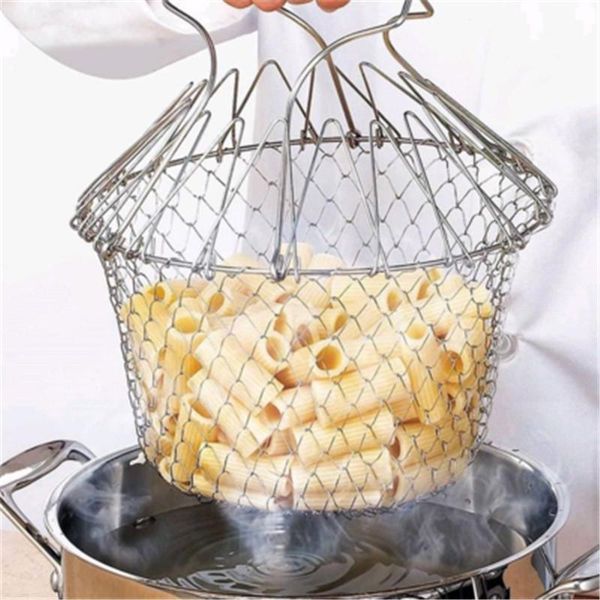 colanders & strainers stainless steel folding french fries dryer fried net basket oil flexible draining vegetable washing sieve magic
colanders & strainers stainless steel folding french fries dryer fried net basket oil flexible draining vegetable washing sieve magic