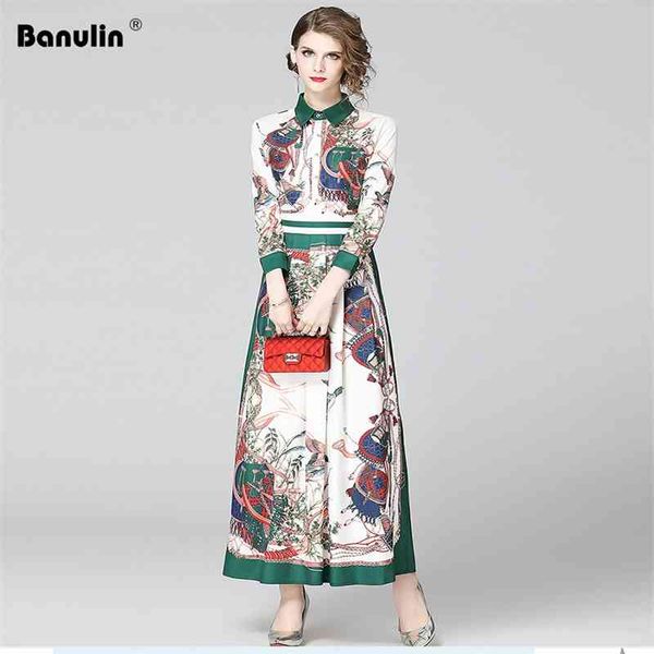 banulin runway designer spring shirt dresses women long sleeve robe fashion print beach holiday maxi vestdios 210603, Black;gray
banulin runway designer spring shirt dresses women long sleeve robe fashion print beach holiday maxi vestdios 210603, Black;gray