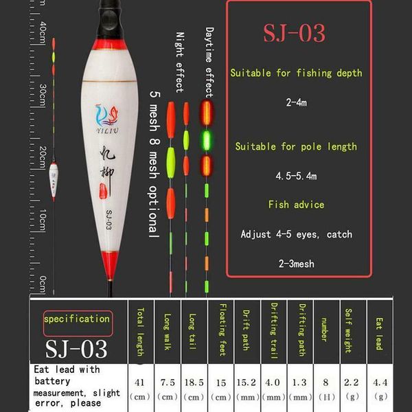 fishing accessories electronic luminous fish float long vertical night lighting bobbers for outdoor xd88
fishing accessories electronic luminous fish float long vertical night lighting bobbers for outdoor xd88