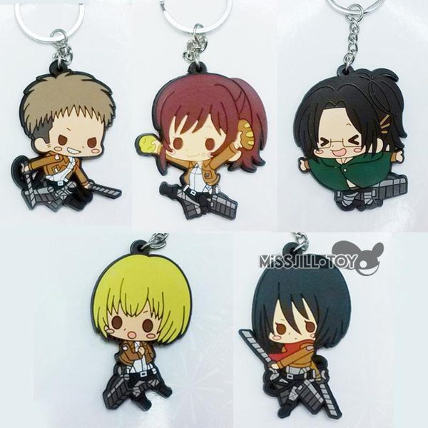 keychains 5style anime shingeki no kyojin levi rivaille ackerman key chain keyring figure attack on titan for birthday good present, Silver
keychains 5style anime shingeki no kyojin levi rivaille ackerman key chain keyring figure attack on titan for birthday good present, Silver