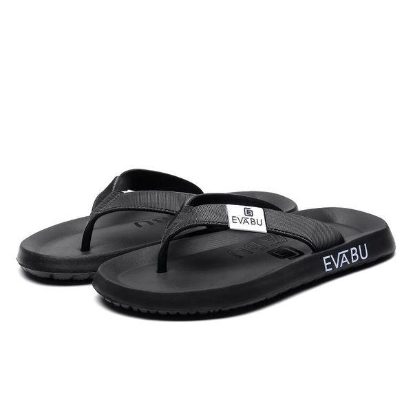 slippers summer men's sandals flip flops wear-resistant non-slip trend casual beach shoes household men, Black
slippers summer men's sandals flip flops wear-resistant non-slip trend casual beach shoes household men, Black