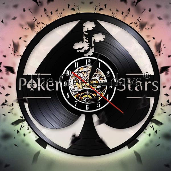 wall clocks lucky poker ace of spades record clock 5 stars player vintage 3d watches gamblers
wall clocks lucky poker ace of spades record clock 5 stars player vintage 3d watches gamblers