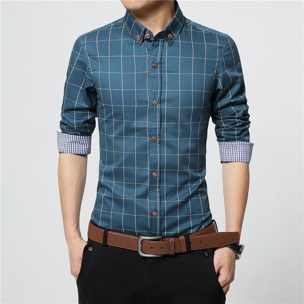 men's casual shirts 2021 plaid cotton dress male long sleeve slim fit business shirt plus size 5xl men, White;black
men's casual shirts 2021 plaid cotton dress male long sleeve slim fit business shirt plus size 5xl men, White;black