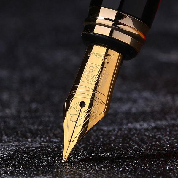 engraving pimio metal fountain pen with original gift case black and gold clip inking pens for business
engraving pimio metal fountain pen with original gift case black and gold clip inking pens for business