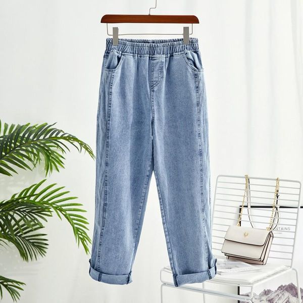 women's jeans arrival spring autumn women harem pants all-matched casual cotton denim elastic waist plus size black blue
women's jeans arrival spring autumn women harem pants all-matched casual cotton denim elastic waist plus size black blue