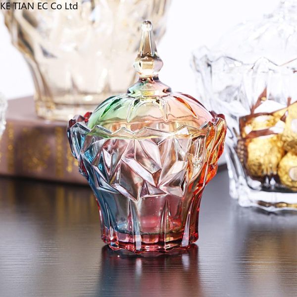 storage bottles & jars french crystal glass candy jar transparent large jewelry cotton swab box with lid household tea home decoration
storage bottles & jars french crystal glass candy jar transparent large jewelry cotton swab box with lid household tea home decoration