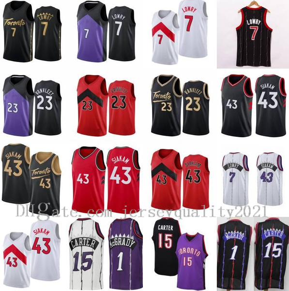 professional basketball jerseys tracy 1 mcgrady kyle 7 lowry fred 23 vanvleet pascal 43 siakam vince 15 carter retro jersey quick dry s-2xl, Black;red
professional basketball jerseys tracy 1 mcgrady kyle 7 lowry fred 23 vanvleet pascal 43 siakam vince 15 carter retro jersey quick dry s-2xl, Black;red