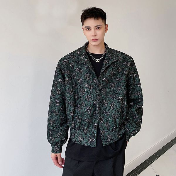 men's jackets autumn winter stand collar lace special retro trend fashion loose casual coat men streetwear vintage short 2kau, Black;brown
men's jackets autumn winter stand collar lace special retro trend fashion loose casual coat men streetwear vintage short 2kau, Black;brown