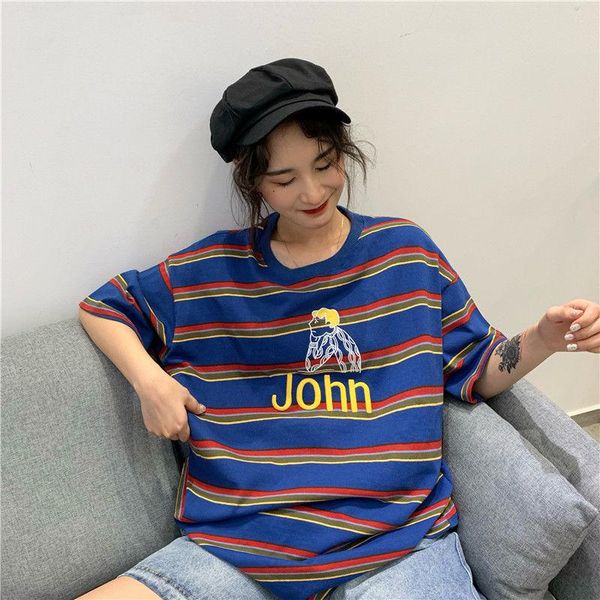 women's t-shirt streetwear ladies e-girl t-shirts harajuku clothes y2k clothing vintage summer female tee aesthetic loose women, White
women's t-shirt streetwear ladies e-girl t-shirts harajuku clothes y2k clothing vintage summer female tee aesthetic loose women, White