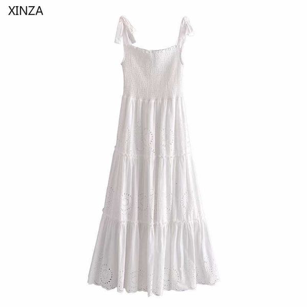 casual dresses women openwork embroidered straps sleevless smocked elastic party fashion embroidery white long ncq7, Black;gray
casual dresses women openwork embroidered straps sleevless smocked elastic party fashion embroidery white long ncq7, Black;gray