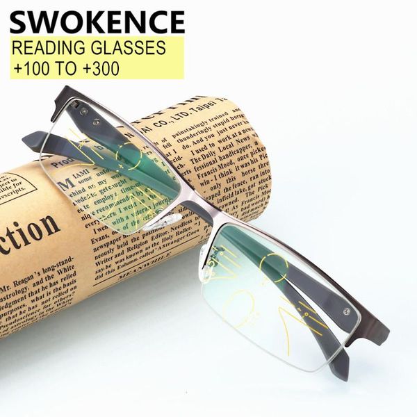 sunglasses swokence blue light proof progressive reading glasses women men near far dual-purpose half frame spectacles for presbyopia r010, White;black
sunglasses swokence blue light proof progressive reading glasses women men near far dual-purpose half frame spectacles for presbyopia r010, White;black