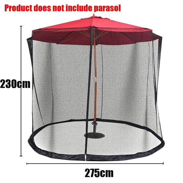 mosquito net table umbrella cover sunscreen anti-insect patio mesh outdoor garden sun protection zipper closure #25
mosquito net table umbrella cover sunscreen anti-insect patio mesh outdoor garden sun protection zipper closure #25