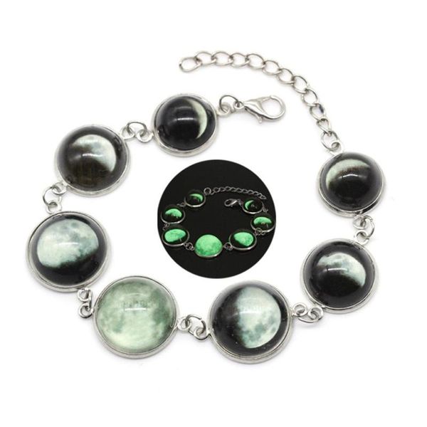 link, chain glowing jewelry r eclipse bracelet glass full moon glow in the dark girl gifts drop, Black
link, chain glowing jewelry r eclipse bracelet glass full moon glow in the dark girl gifts drop, Black