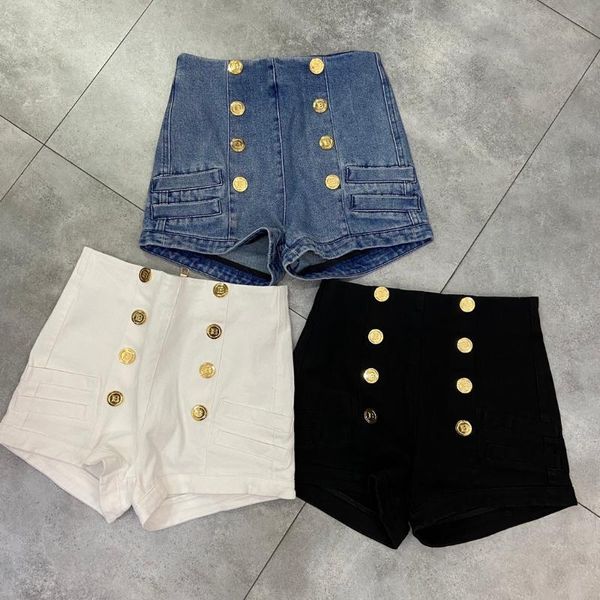 women's shorts summer women golden button denim cowboy pants 3 color for ladies ddxgz2 6.09, White;black
women's shorts summer women golden button denim cowboy pants 3 color for ladies ddxgz2 6.09, White;black