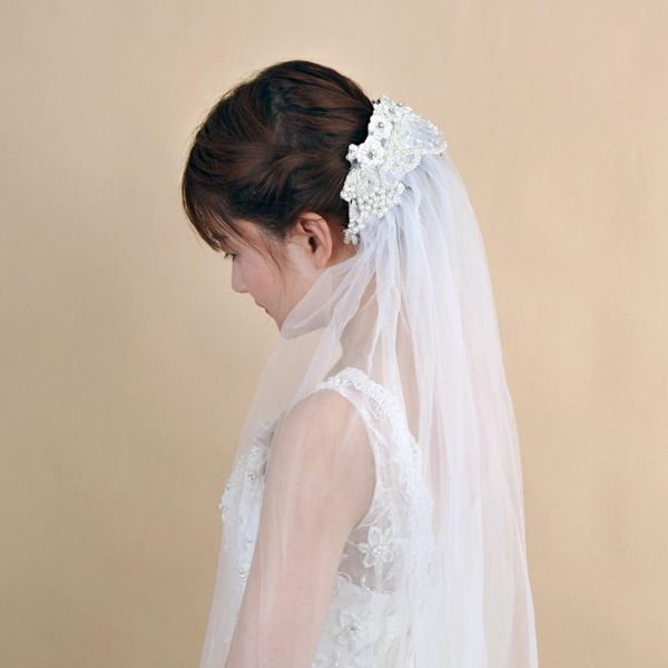 bridal veils trixy vs91 veil one layer wedding with comb white ivory lace pearls appliqued cathedral, Black
bridal veils trixy vs91 veil one layer wedding with comb white ivory lace pearls appliqued cathedral, Black