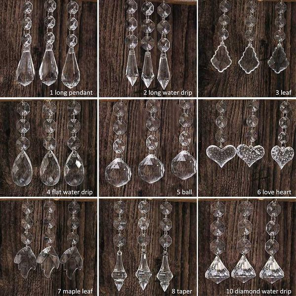 chandelier accessories garland drop shape hanging party decor crystal beads wedding decoration acrylic 10pcs centerpieces
chandelier accessories garland drop shape hanging party decor crystal beads wedding decoration acrylic 10pcs centerpieces