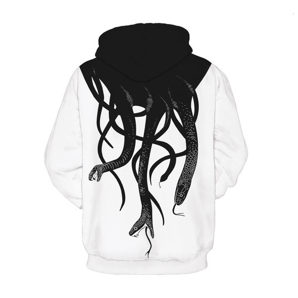 men's hoodies & sweatshirts snake printed 3d hip hop animal streetwear hooded autumn winter pullover plus size drop, Black
men's hoodies & sweatshirts snake printed 3d hip hop animal streetwear hooded autumn winter pullover plus size drop, Black
